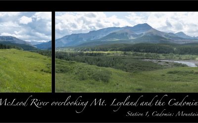 Landscape change in Cadomin, Alberta – 1922 to 2018